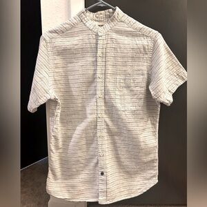 Taylor Stitch Shawl Collar Short Sleeve Shirt - Men’s Size 38 (Small)